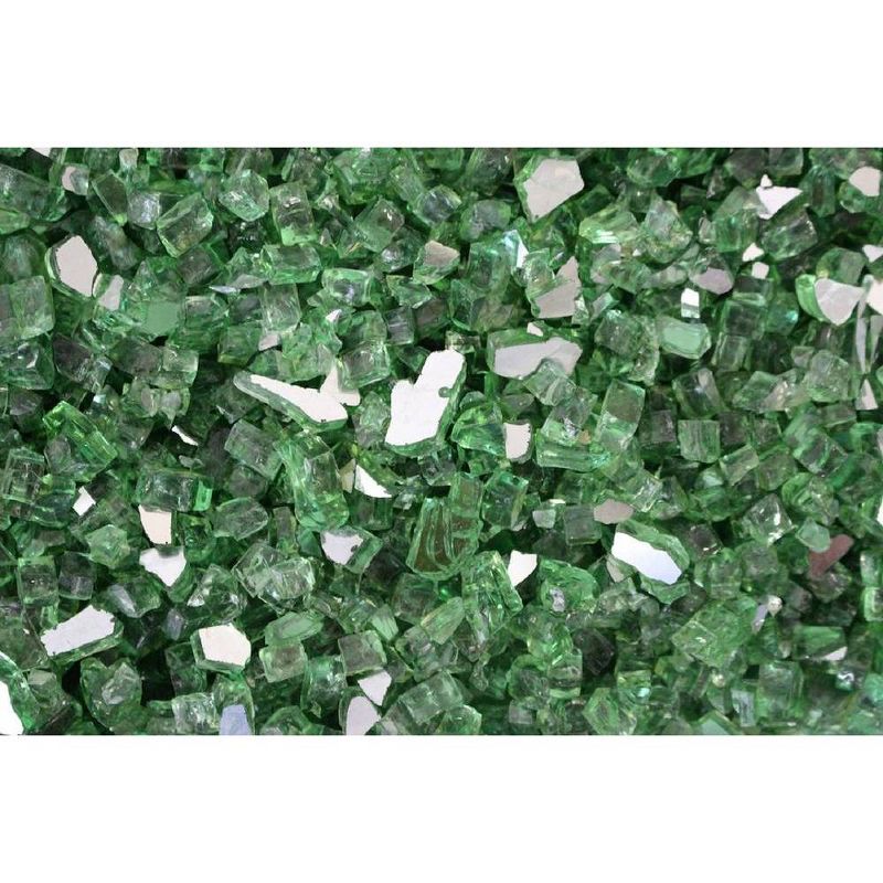Fire Pit Fire Glass - Green - AZ Patio Heaters