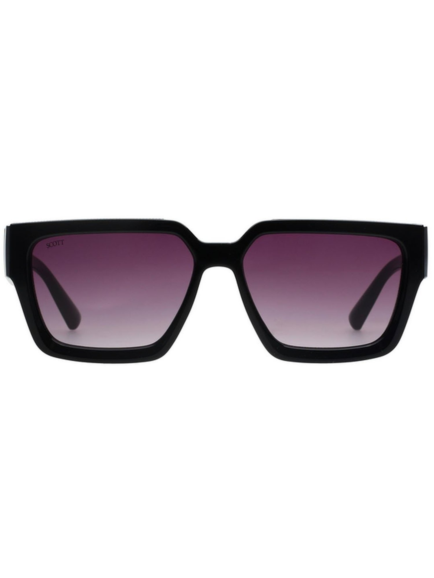 SCOTT Grey Wayfarer UV Protection Unisex Sunglasses