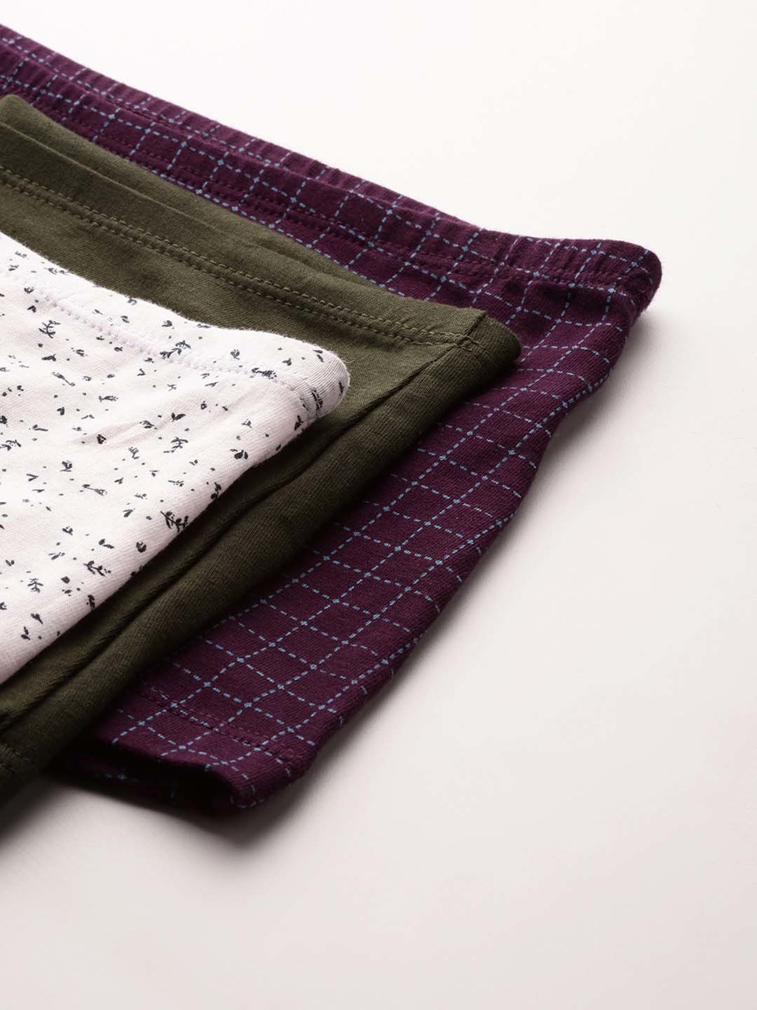 Leading Lady Multicolor Printed Boy Shorts - Pack of 3