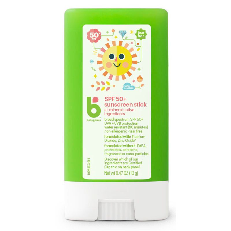 Babyganics Mineral Sunscreen Stick - SPF 50 - 2ct