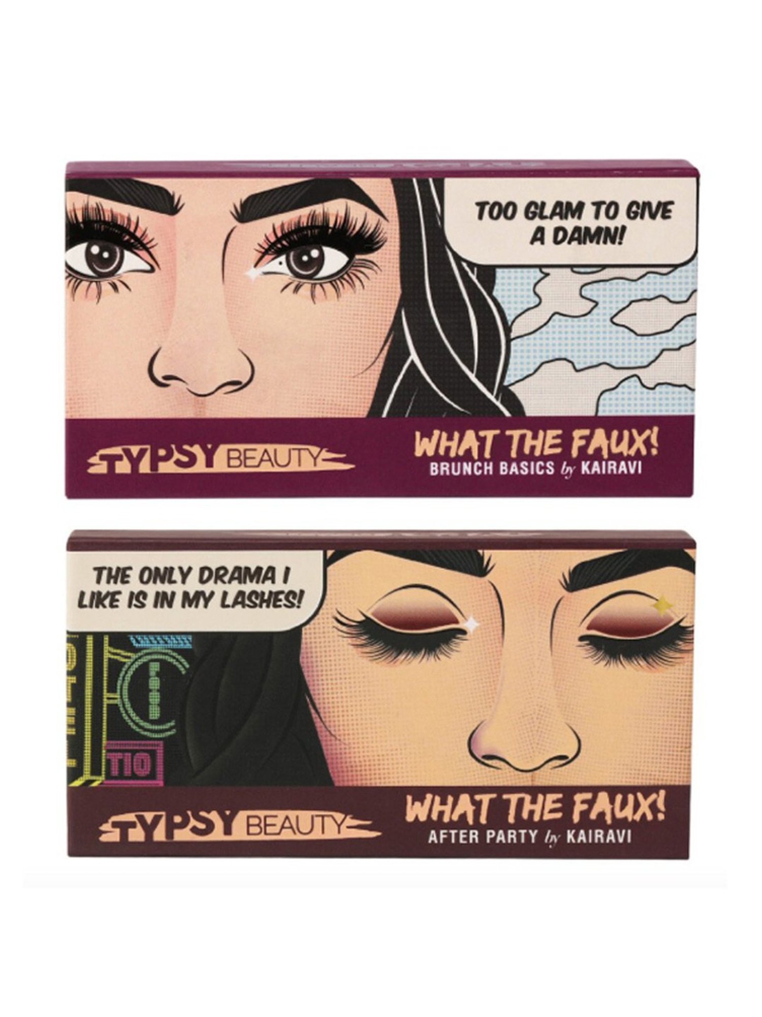 Typsy Beauty Brunch Basics by Kairavi What The Faux! False Eyelashes