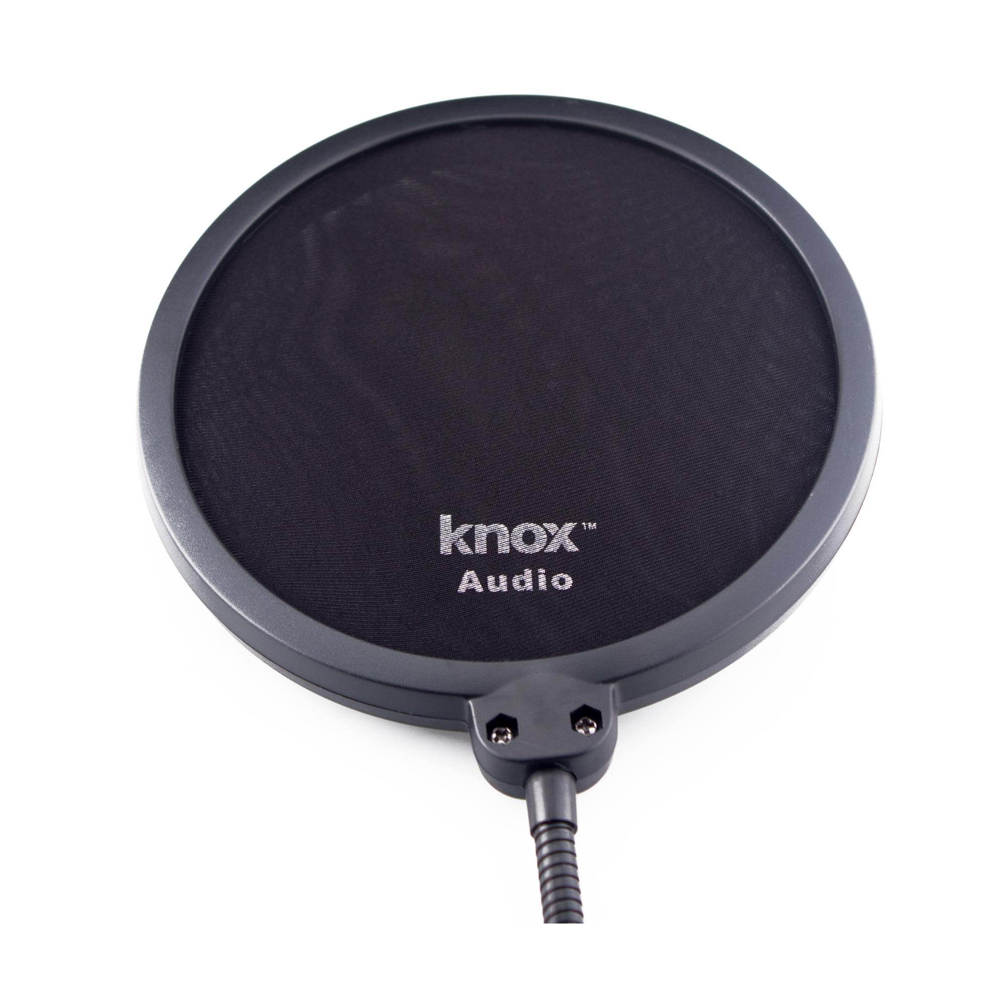 blue microphones yeti usb microphone satin red with knox gear pop filter and 3.0 4 port usb hub bundle