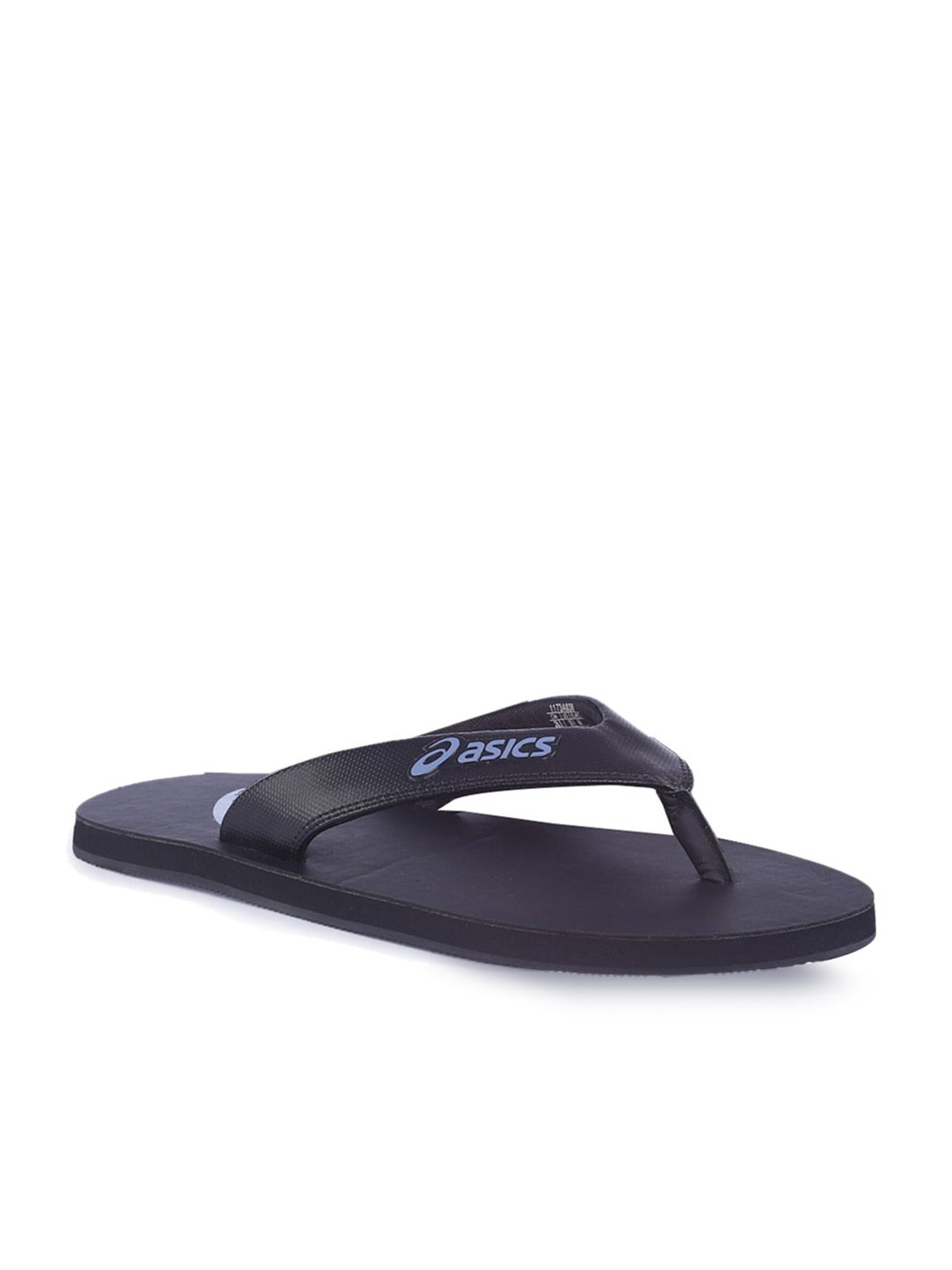 Asics Men's ZORIAN AS Pitch Black Flip Flops