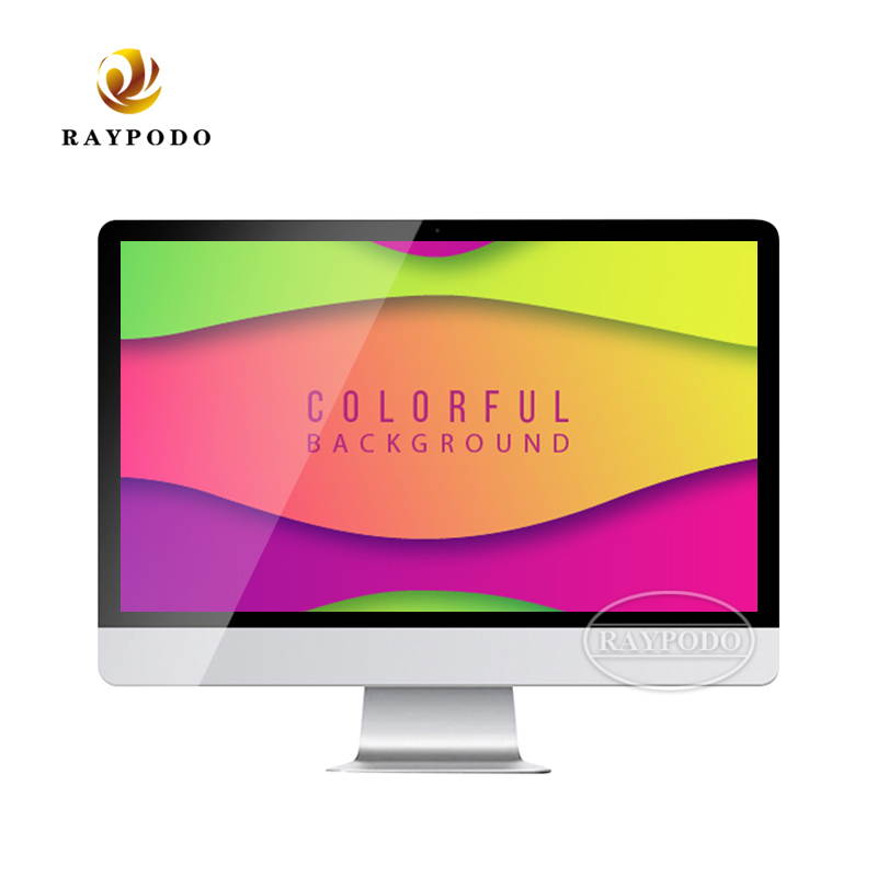 Raypodo 23.6 inch FHD All In One computer I3-7100 / I5-7400 / I7-8700 4G+120GB SSD