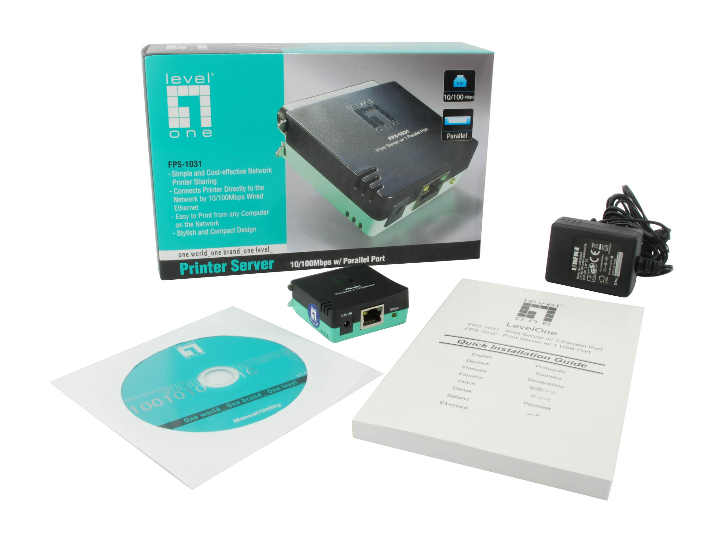 LevelOne FPS-1031 Print Server