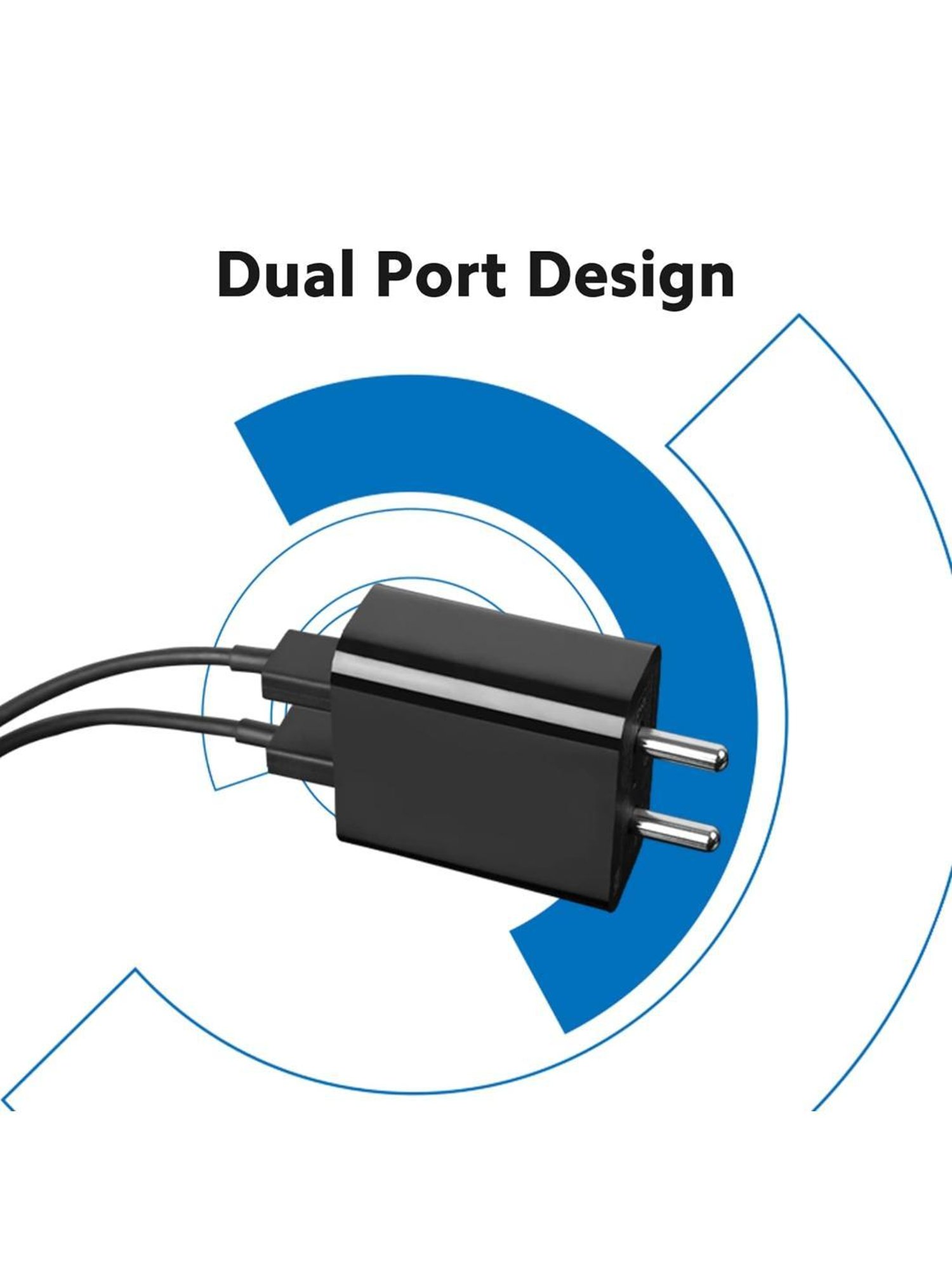Mi 18W Dual Port Charger (Black)