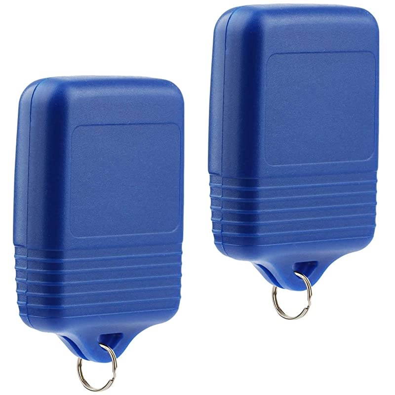 Fob less Entry Remote fits Ford, Lincoln, Mercury, Mazda F150 F250 F350 Escape Expedition Explorer Ranger Flex (Blue), Set of 2