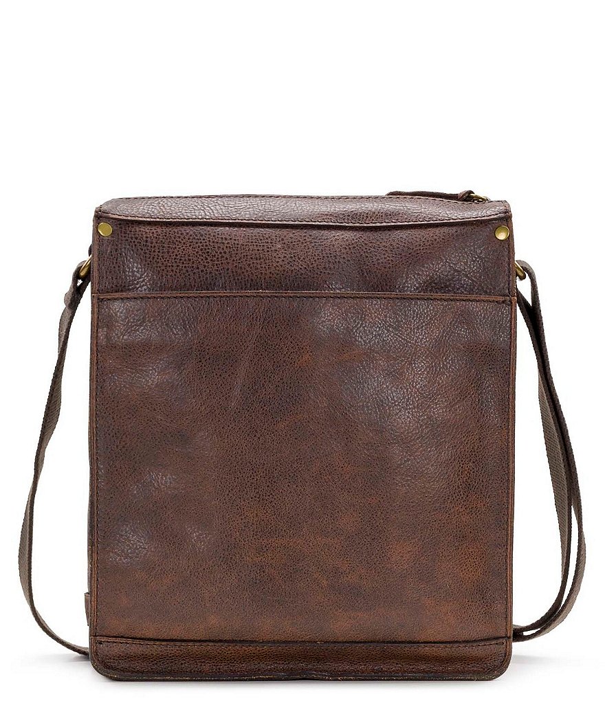 Nash Tuscan II North/South Leather Crossbody Bag