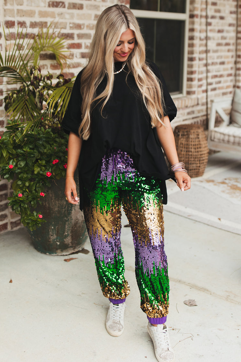 White Tie-dye Print Oversized Boyfriend T Shirt