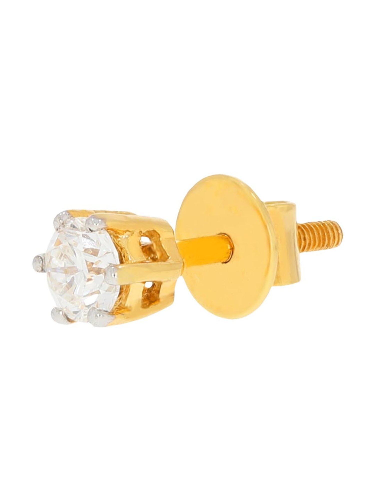 Waman Hari Pethe Jewellers 18k Gold & Diamond Earrings for Women