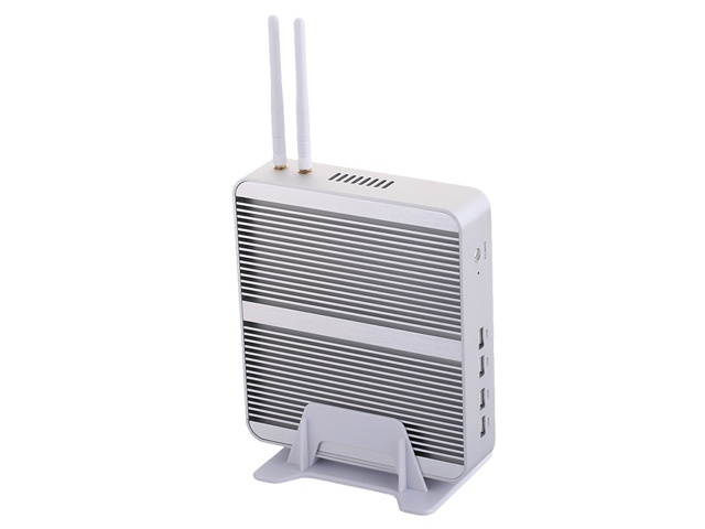 HUNSN Fanless Mini PC, Intel Core I3 8145U, Desktop Computer, HTPC, Kodi Box, Windows 10 Pro/Linux Ubuntu, BM07, AC WiFi/BT4.0/VGA/HDMI/4USB3.0/4USB2.0/LAN, (8G RAM/128G SSD)