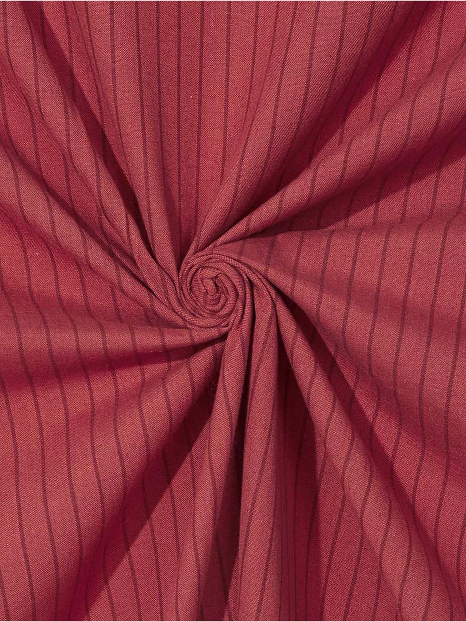 Fabindia Red Cotton 92 TC Single Bed Sheet With Pillow Cover