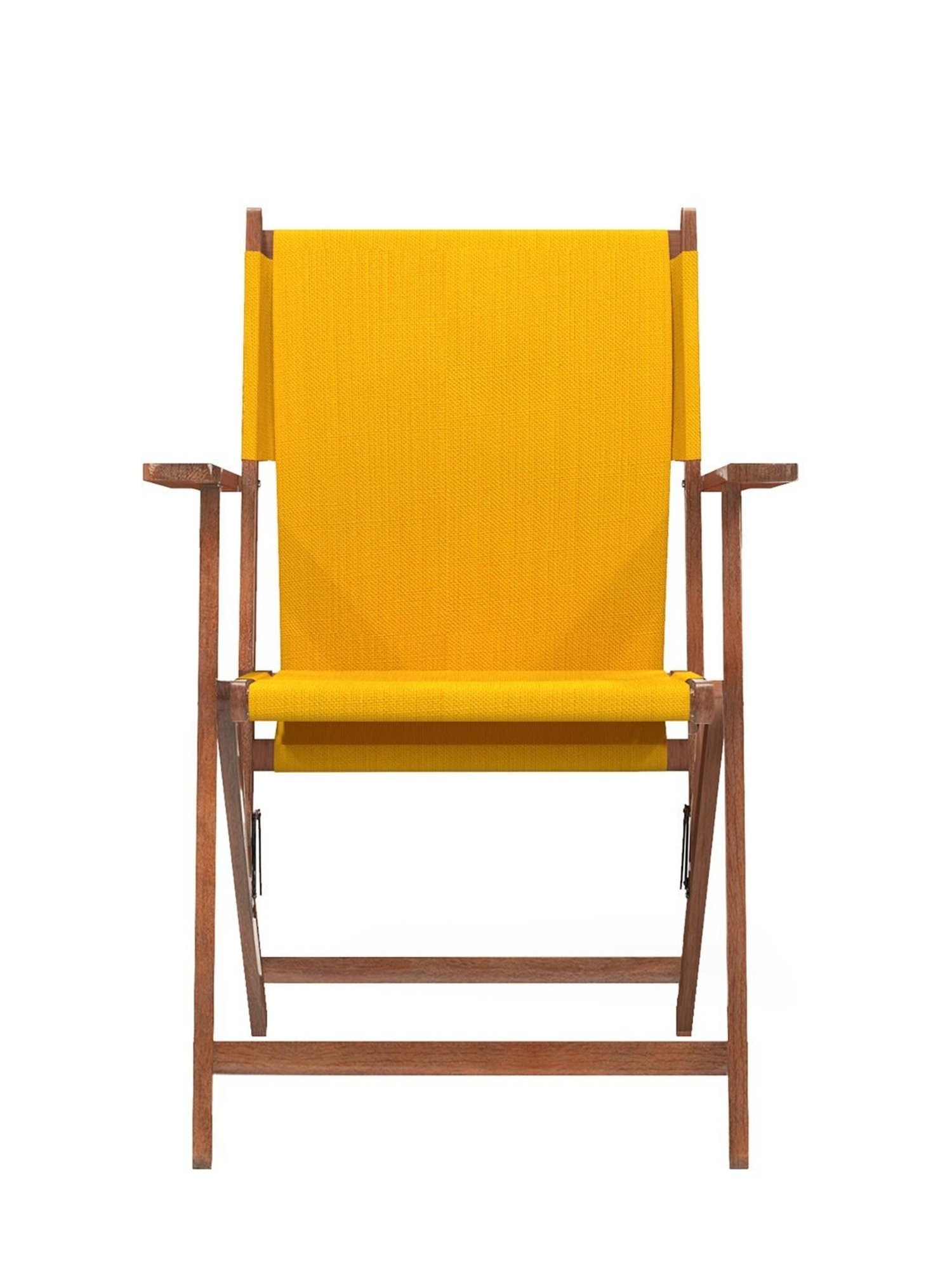 Chumbak Bistro Sahara Solid Teal Green Wood Folding Chair