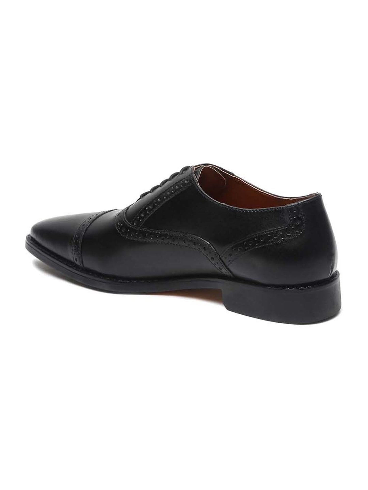 Louis Stitch Men's Black Brogue Shoes