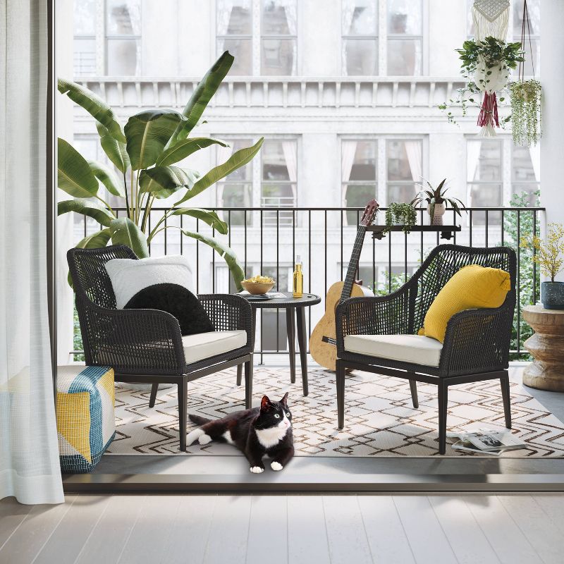 Martin Small Space 3pc Patio Chat Set - Project 62™