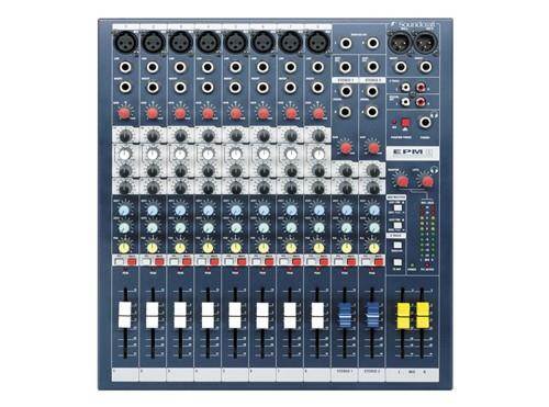 Soundcraft EPM8 8 Mono + 2 Stereo Channel Recording & Live Sound Audio Console
