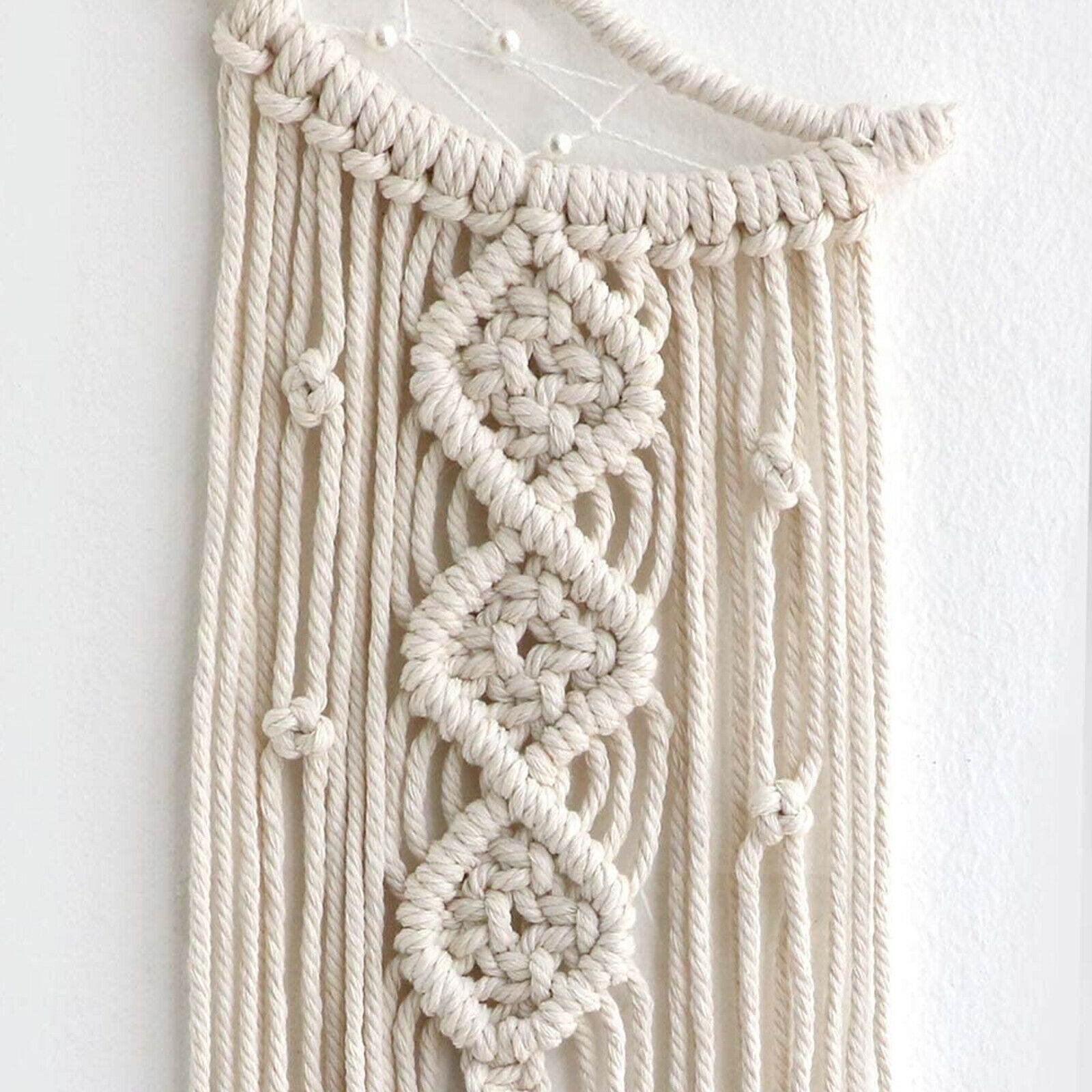 Macrame Woven Wall Hanging Tapestry Boho Chic Bohemian Home Art Decor Handmade