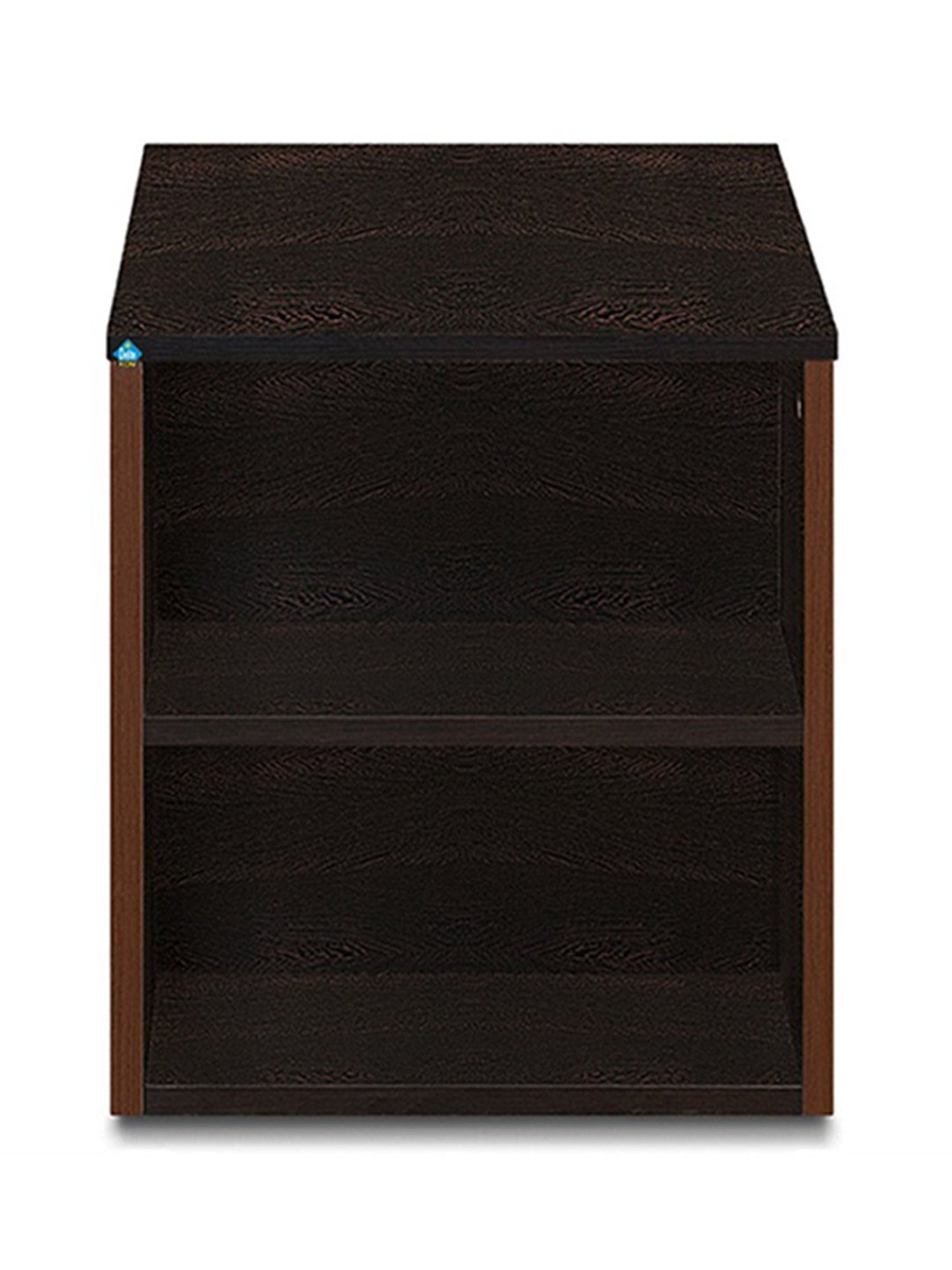 Delite Kom Duo Flowery Wenge Engineered Wood Side Table