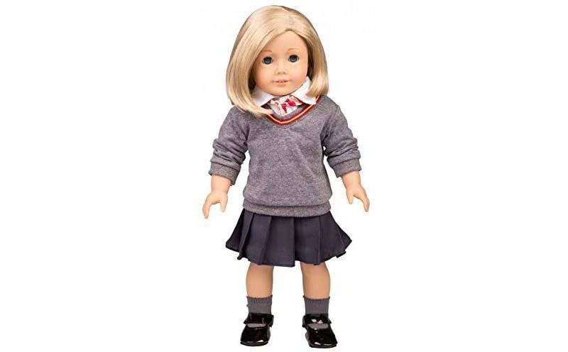 Dress Along Dolly Hermione Granger Harry Potter Outfit for American Girl Doll, 6 Pieces