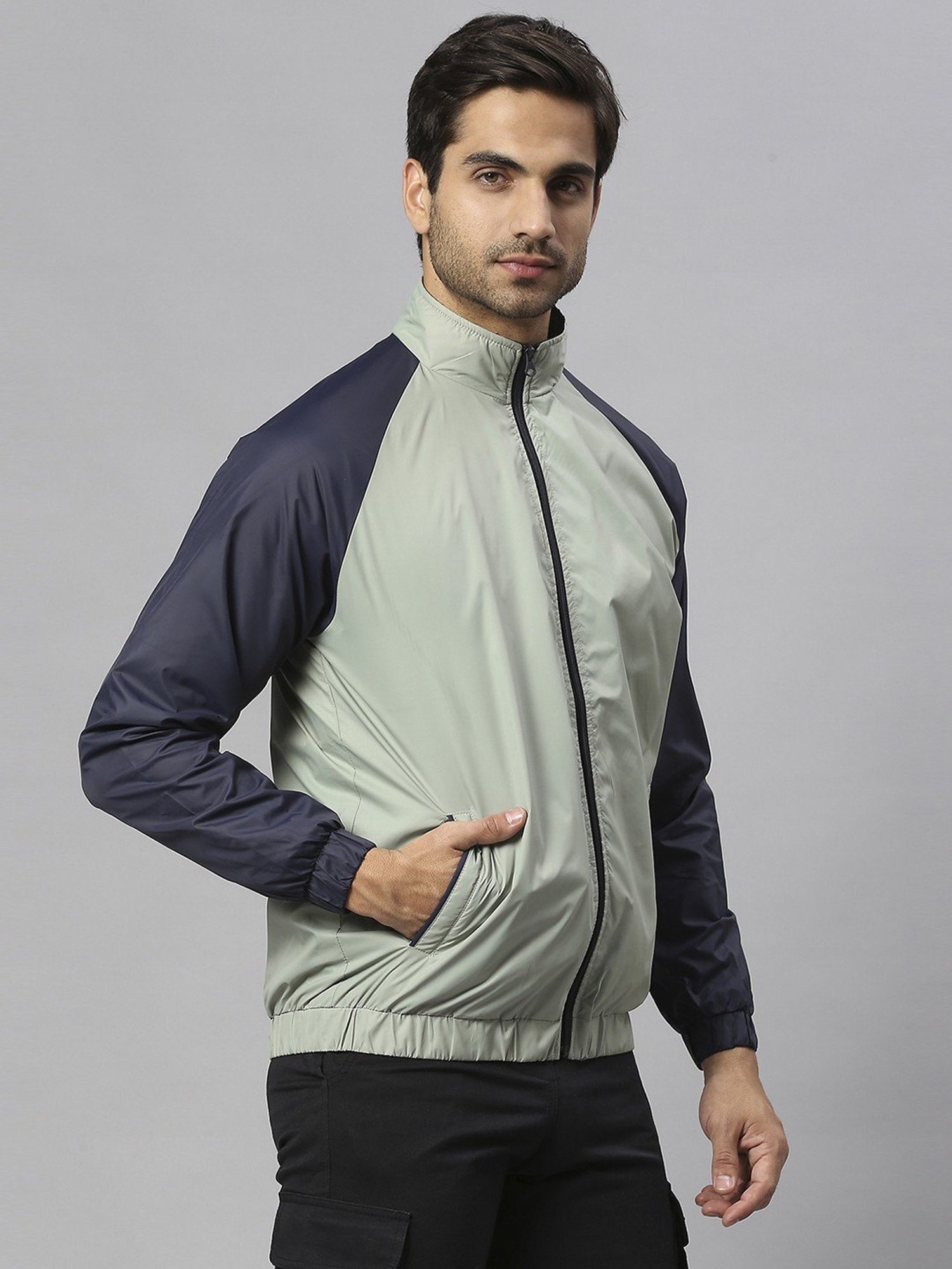 Dennis Lingo Multi Regular Fit Colour Block Jacket