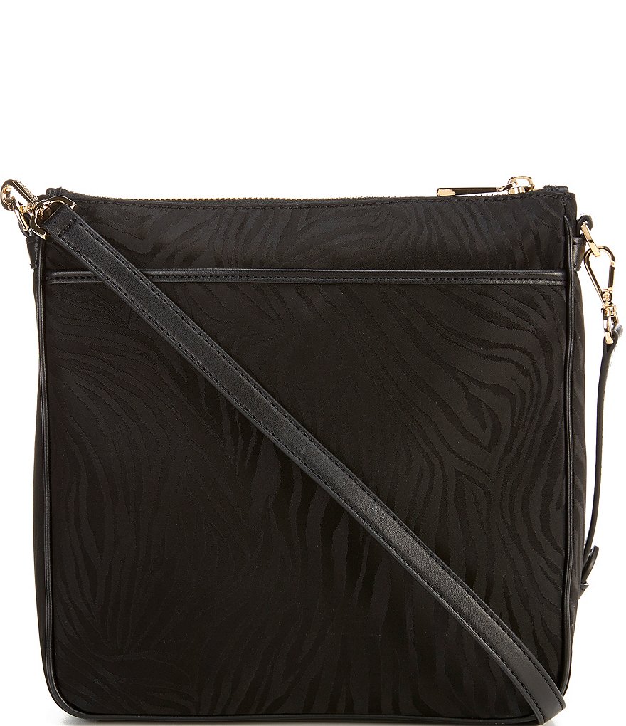 Michael Kors Jet Set Charm Large Zebra Crossbody Bag