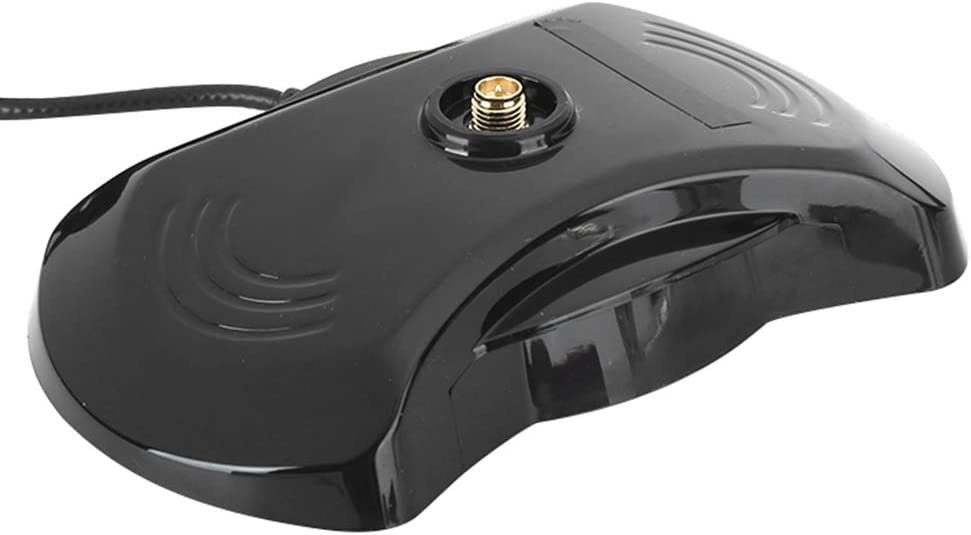 eboxer-1 Wi-Fi Antenna Magnetic Stand Base 1.2m/3.9ft Extension Cable with SMA Inner Screw Hole Interface for Wireless Router and Wireless Networks Card