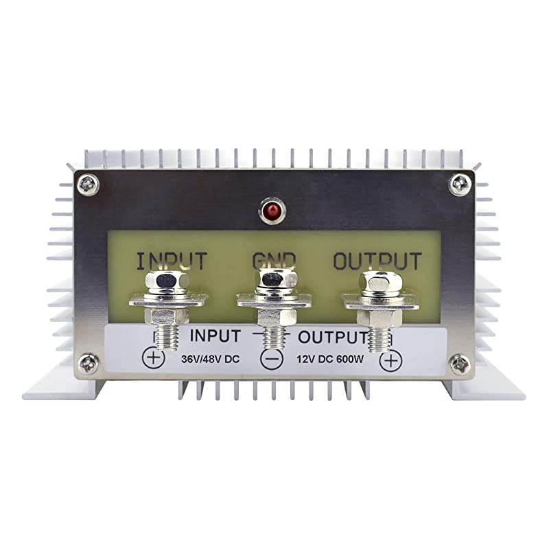 DC 36V 48V Step Down to 12V 50A 600W Voltage Reducer Converter Waterproof DCDC Buck Transformer Power Supply