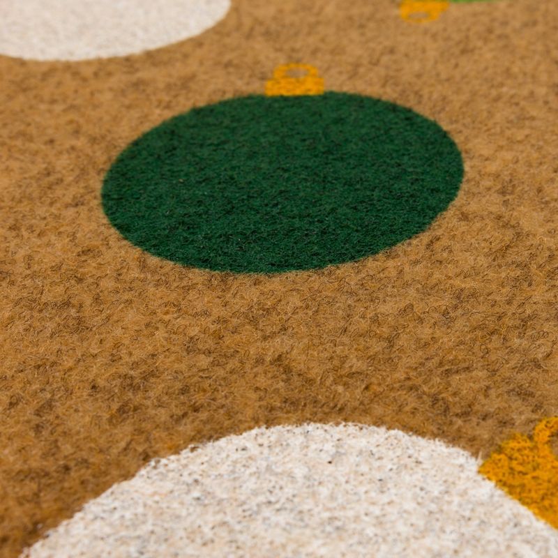 1'6"x2'6" Pinchededge Ornament Toss Door Mat - Mohawk