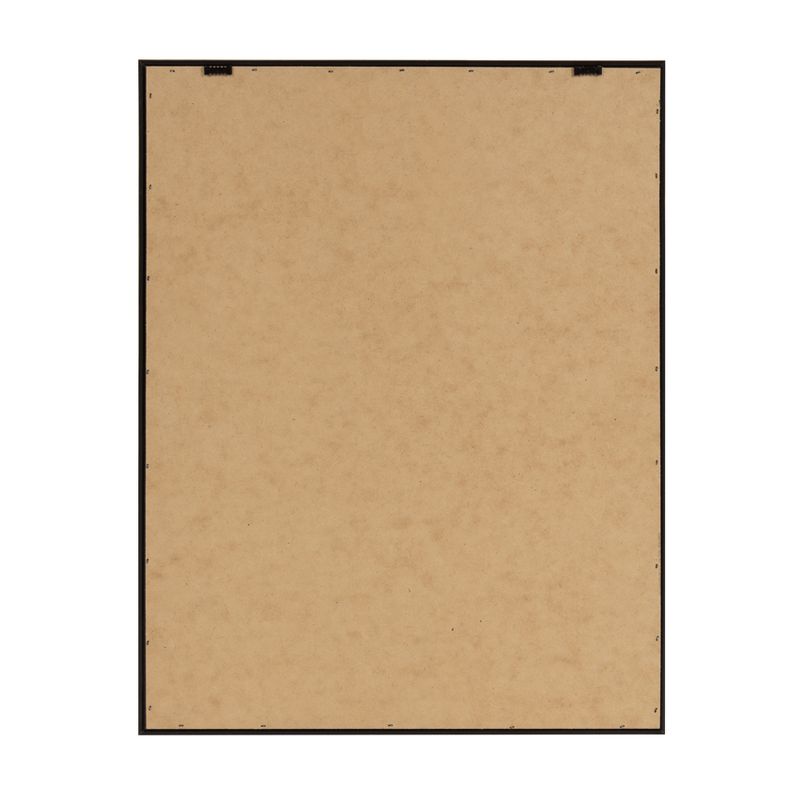 18" x 24" Sylvie Dog Alphabet Framed Canvas by Lida Larina Black - Kate and Laurel