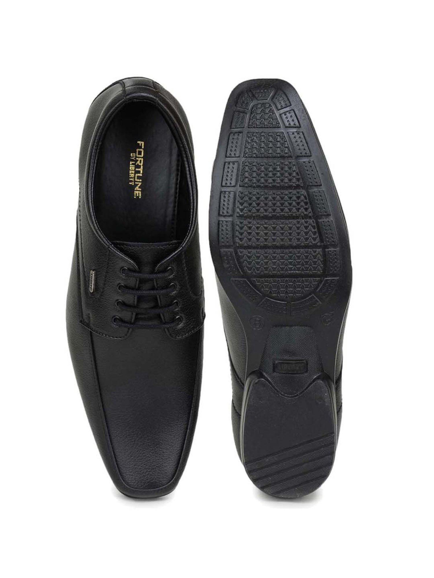 Fortune by Liberty Men's Black Derby Shoes