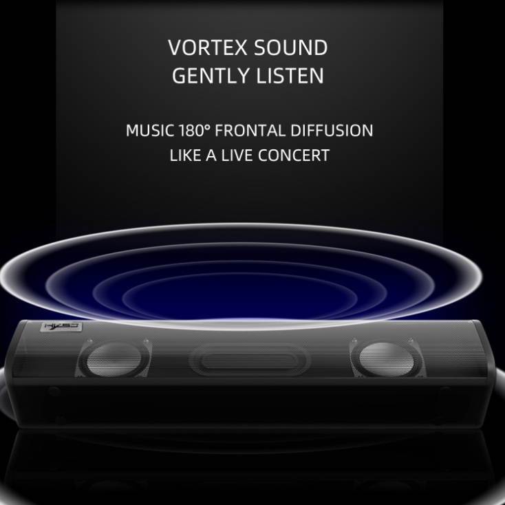 Hidden Audio Desktop Computer Home Wired Long Mini Notebook Desktop Small Bluetooth Speaker