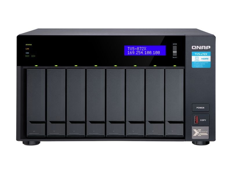 QNAP TVS-872X-i3-8G-US Network Storage