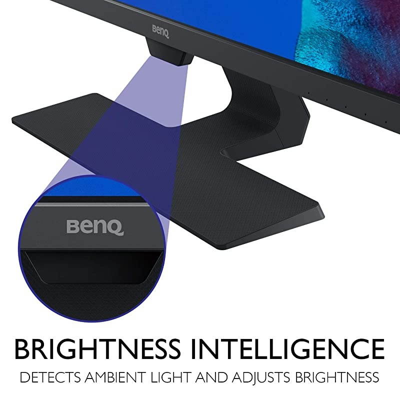 24 Inch IPS Monitor | 1080P | Proprietary Eye-Care Tech | Ultra-Slim Bezel | Adaptive Brightness for Image Quality | Speakers | GW2480 Black