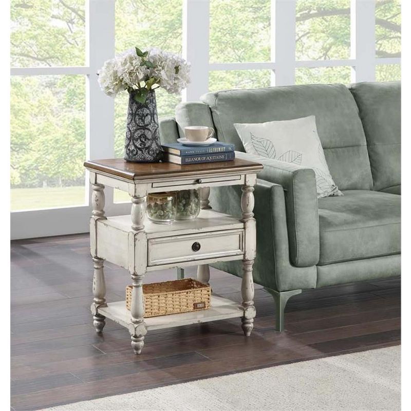 Coast to Coast One Drawer Chairside Table