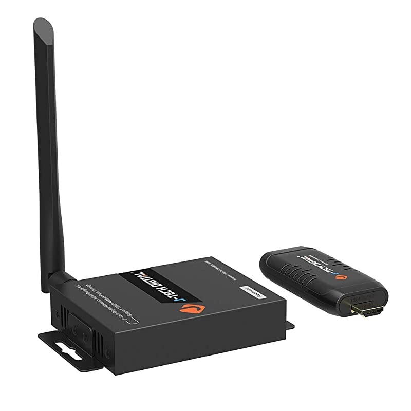 1080p60Hz Wireless HDMI Extender Adapter Dongle Up to 100 Distance IR Support JTECHWDEX30M