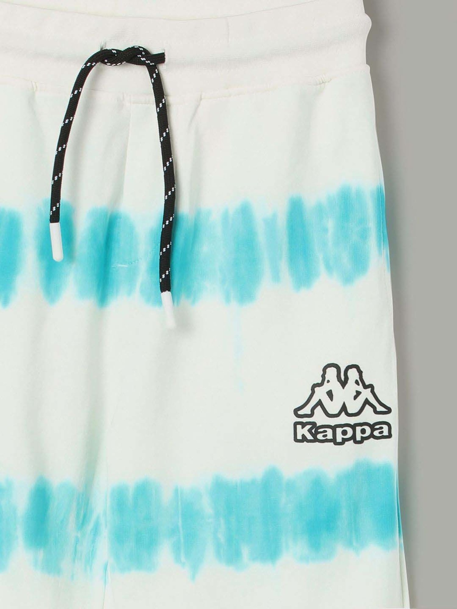 Lil Tomatoes Kids Teal Color Block Full Sleeves Tracksuit