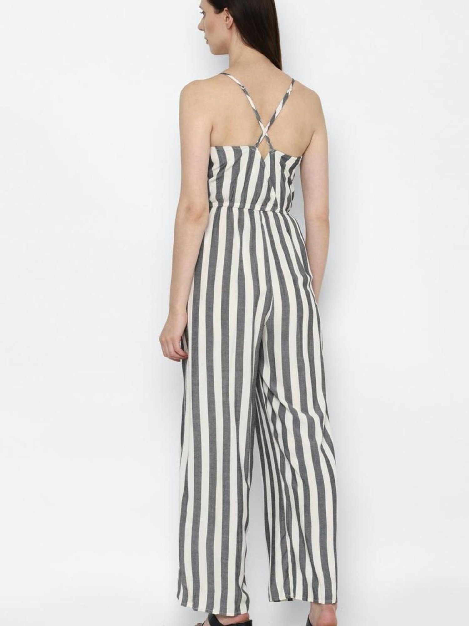 American Eagle Outfitters Multicolor Striped Jumpsuit