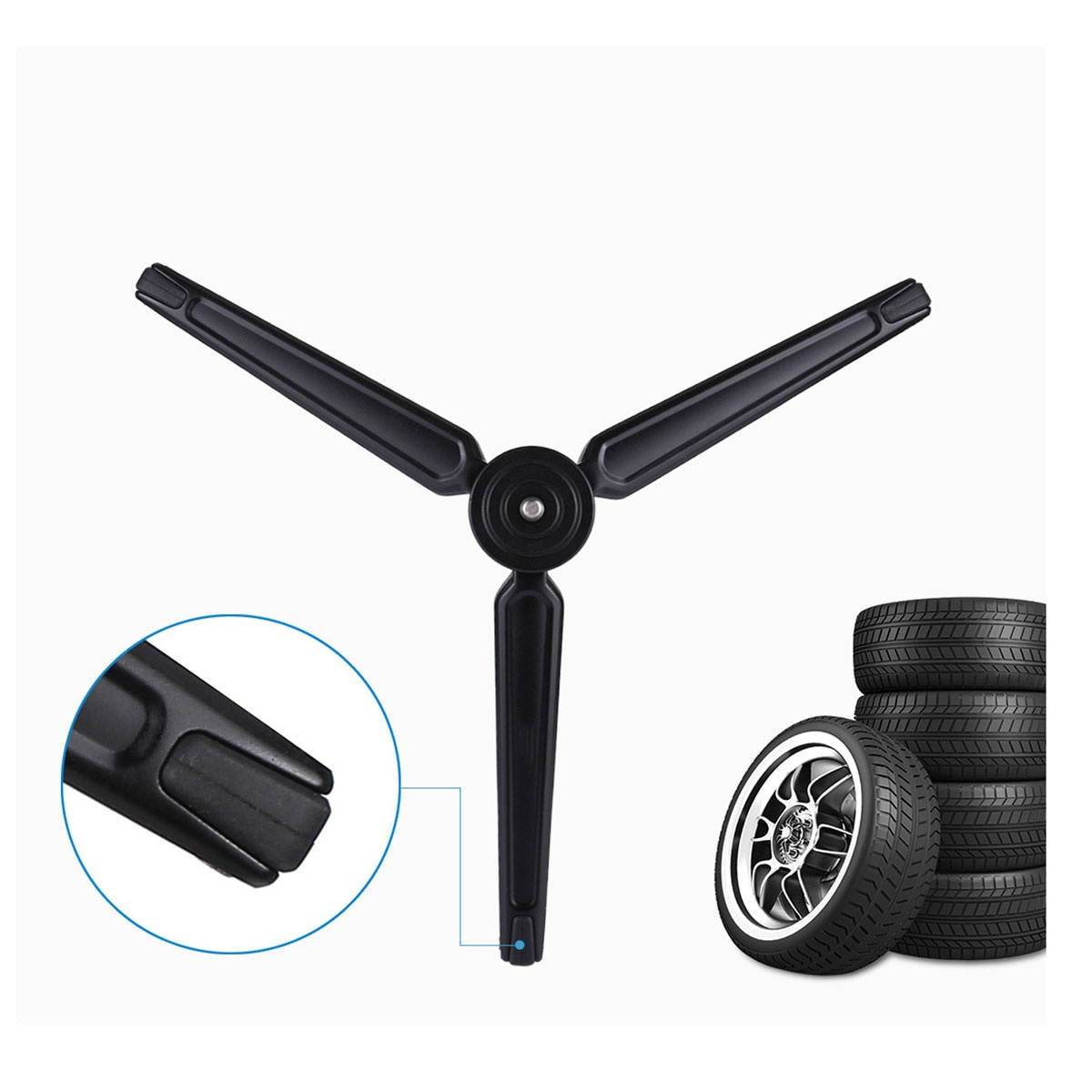 Puluz Tripod Lightweight Heavy Duty Aluminum Alloy Mini Tabletop Tripod for Nikon DSLR Cameras Projector Mobile Phones (Black)