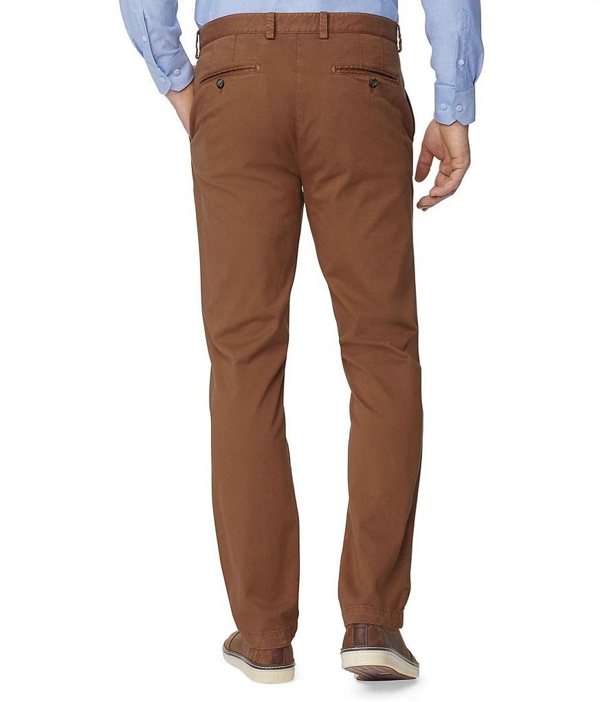 Johnston & Murphy Washed Stretch Chino Pants