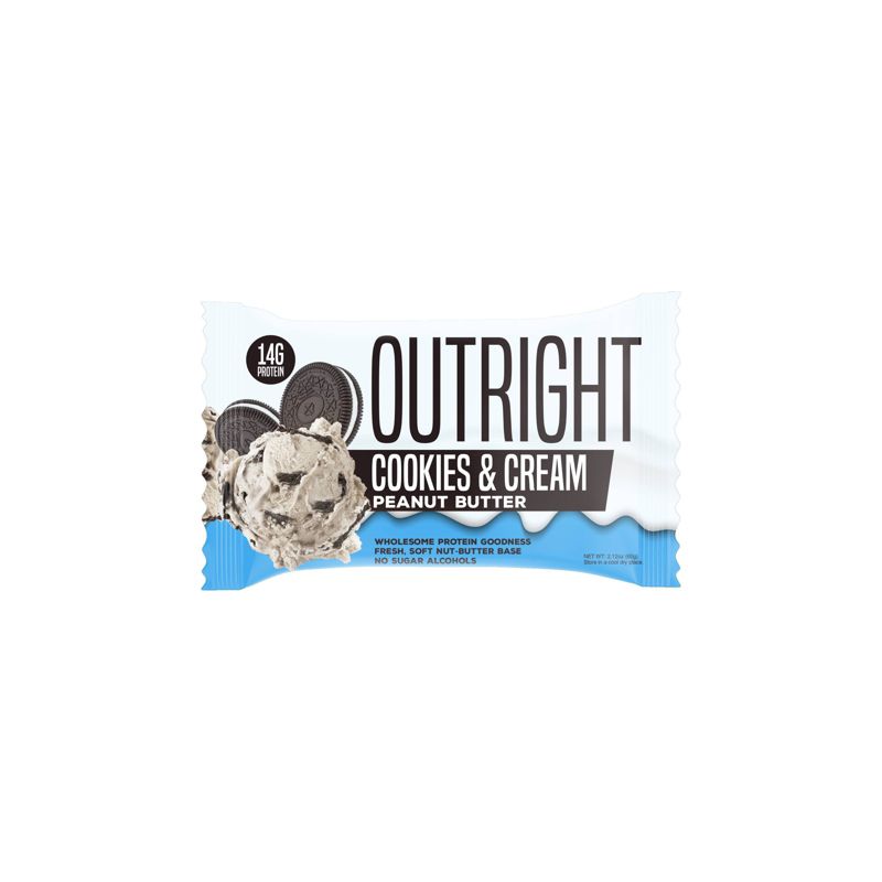 Outright Cookies and Cream Peanut Butter - 12pk