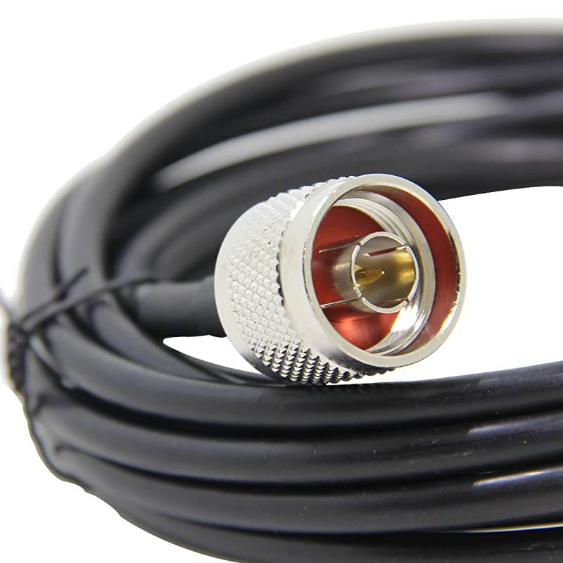 Low Loss N Male to RPSMA Female Coax Cable for 24 GHz Wireless Network 1M 33Feet