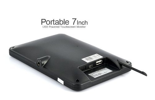 Feelworld New Portable 7 Inch TFT LCD 4 Wire Resistive USB Powered Touchscreen Monitor for Computers