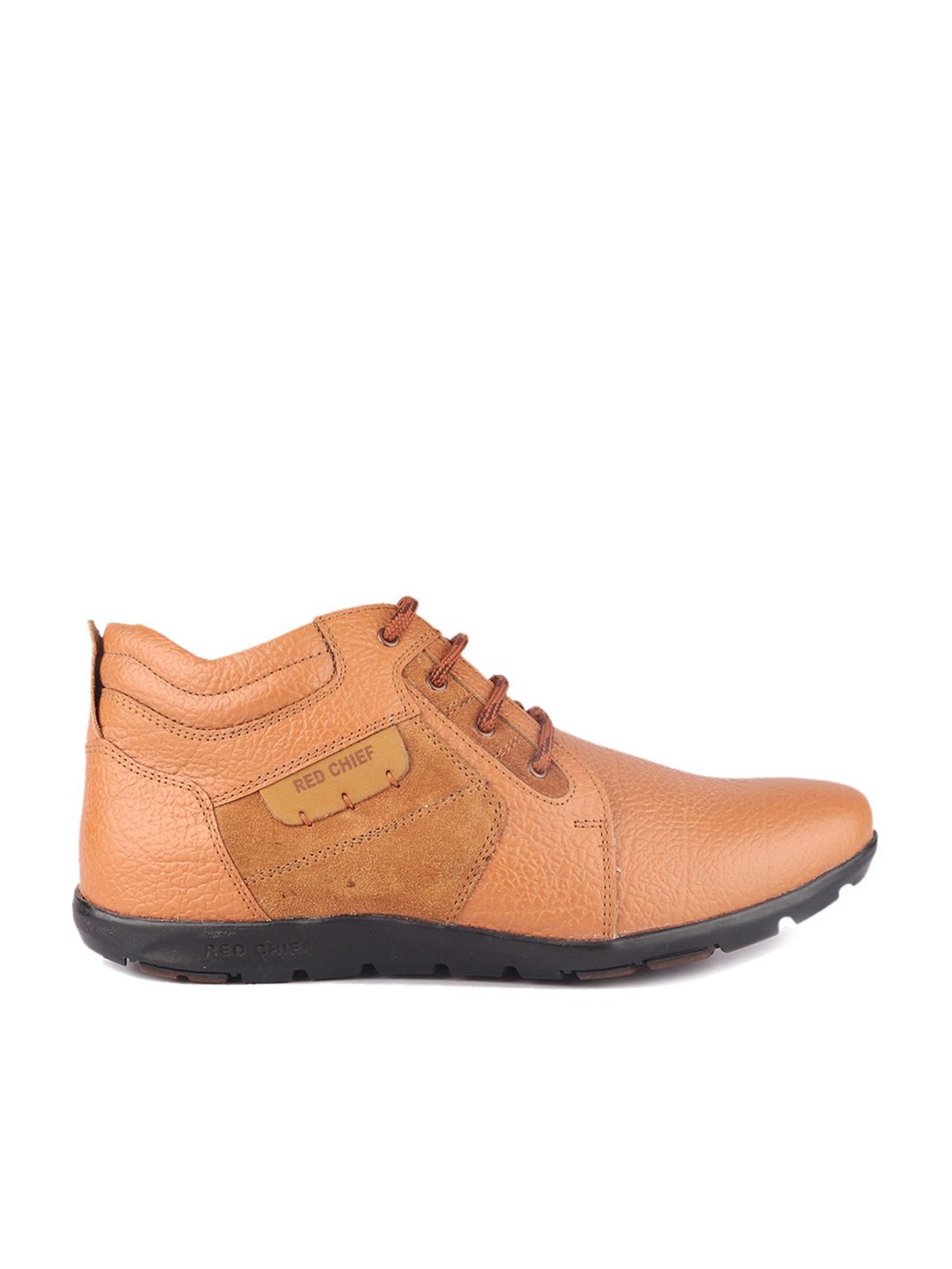 Red Chief Men's Tan Derby Shoes