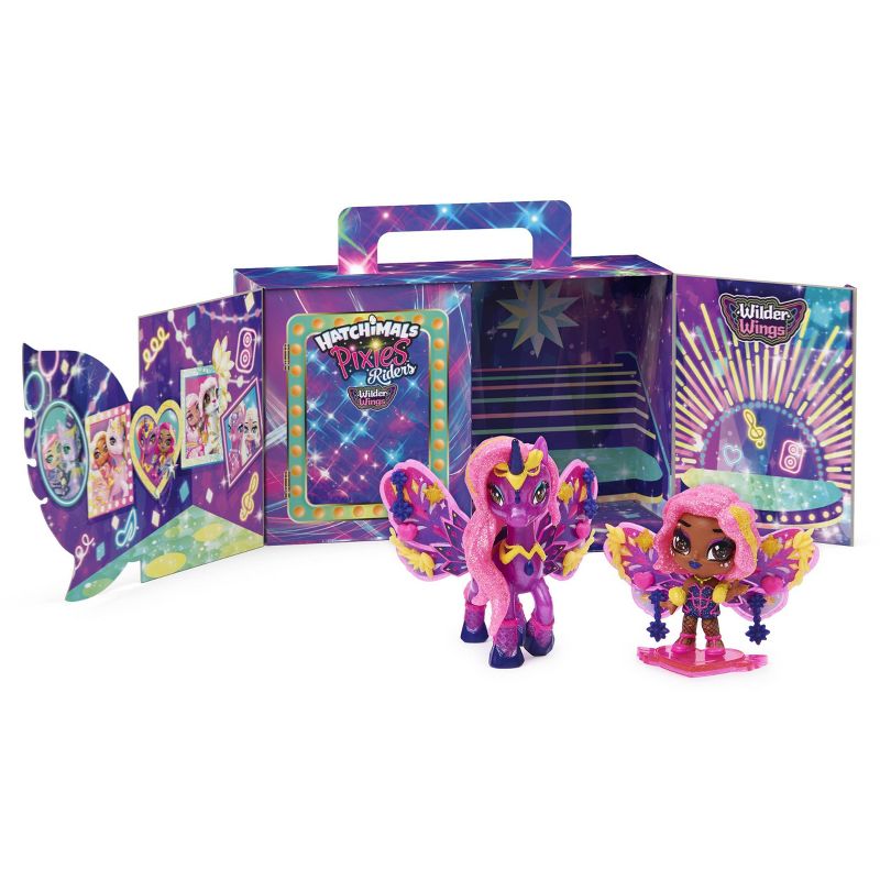 Hatchimals Pixies Riders Wing Bling Unicorn