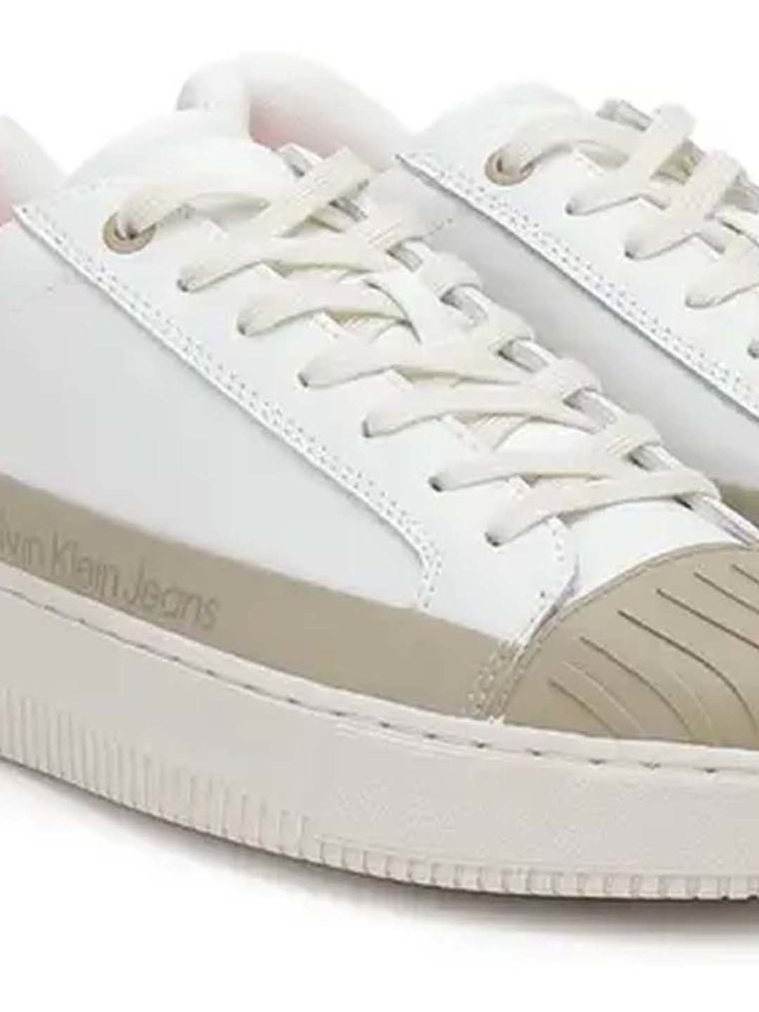 Calvin Klein Jeans Men's White Casual Sneakers