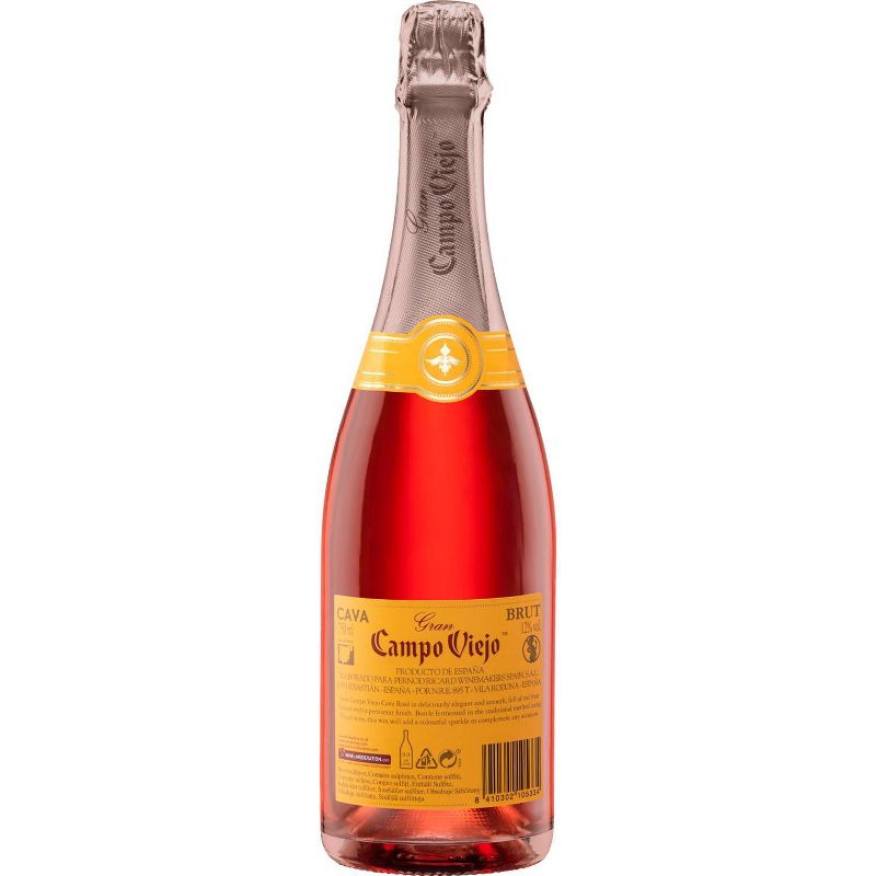 Campo Viejo Brut-Rosé Cava Sparkling Wine - 750ml Bottle