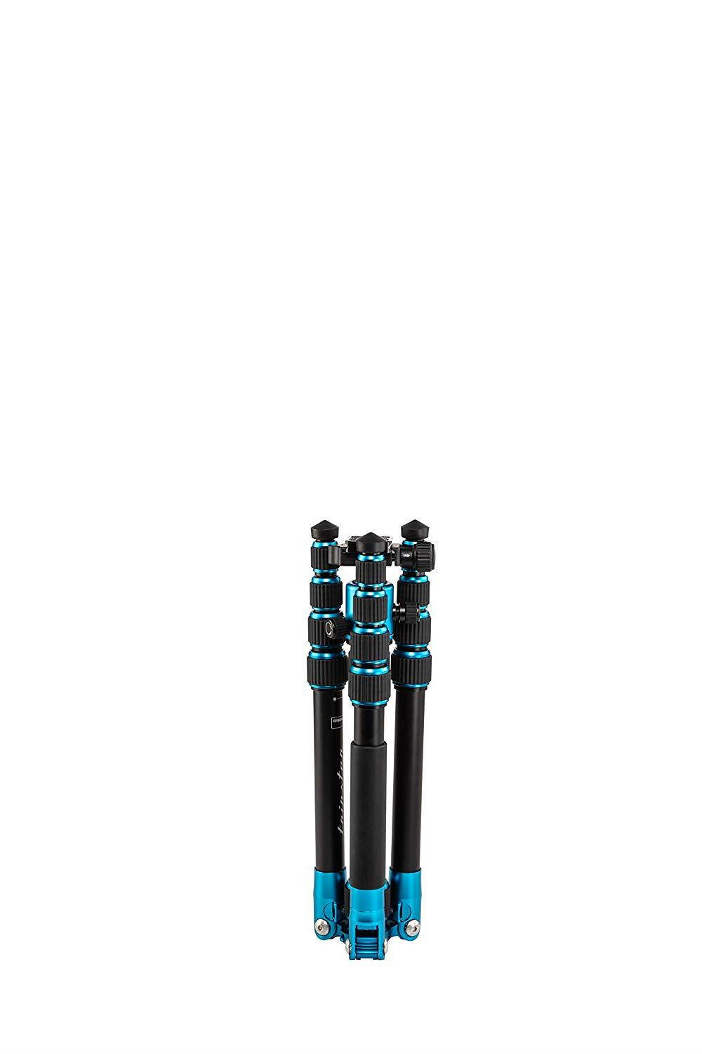 Benro Tripster Travel Aluminum Tripod/Monopod, 1 Series, Blue #FTR19AB0GBLU