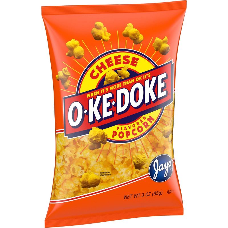 O-Ke-Doke Cheese Flavored Popcorn - 3oz