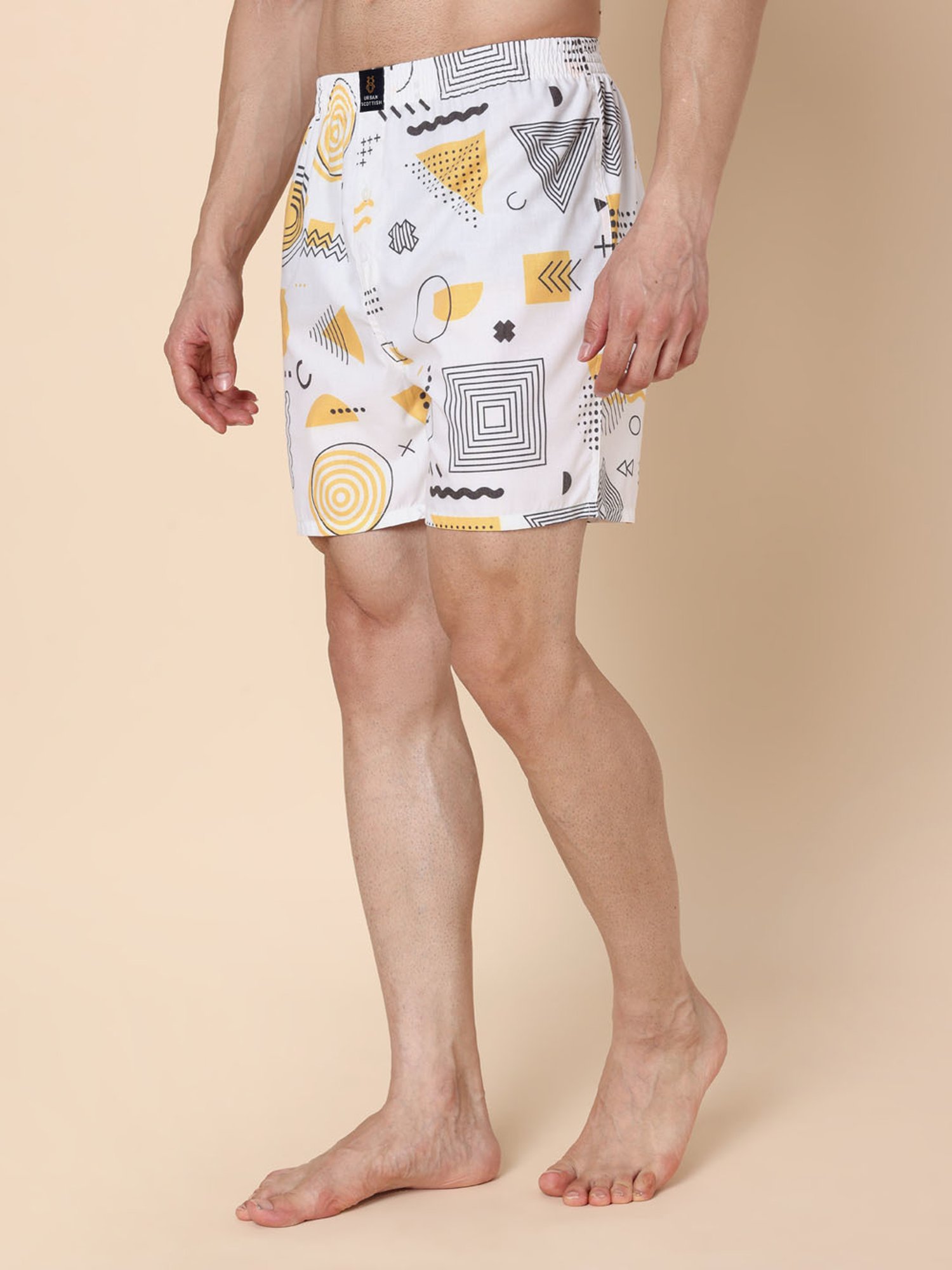 Urban Scottish Multi Other Regular fit Print Boxers-Pack of 3