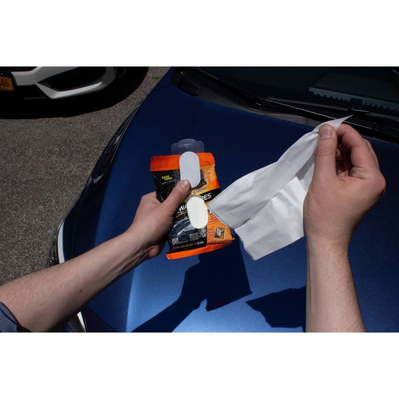 Armor All 12ct Ultra Shine Wash Wipes Automotive Wash